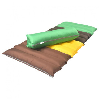 Подушка-трансформер для подорожей ТМ Ідея коричнева